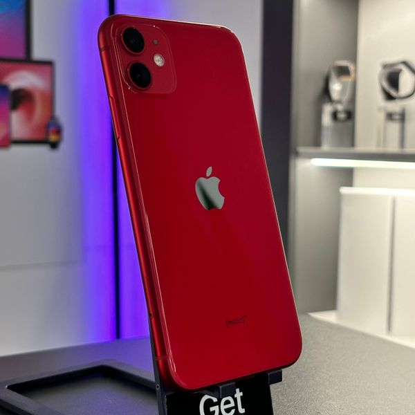 Смартфон Apple iPhone 11, 2019, 128GB, RED, АКБ 82% 2000000029887 фото