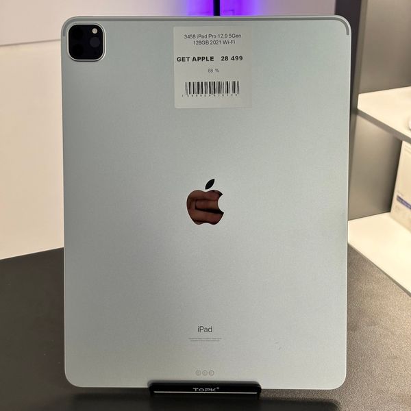 iPad Pro 5Gen 12.9’’, 2021, M1, 128GB, Wi-Fi, (A2378), АКБ 88% "Silver" 2000000028439 фото