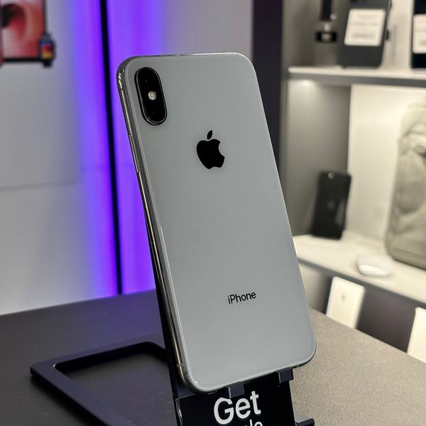 Смартфон Apple iPhone XS, 2018, 64GB, Silver, АКБ 98% R-Sim 2000000029603 фото