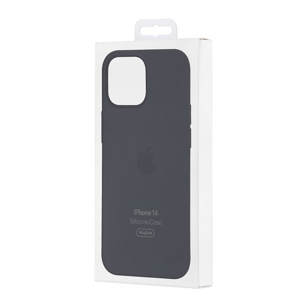 Чехол Silicone Case with MagSafe iPhone 14 Black 1:1 (AAA) 00006260 фото