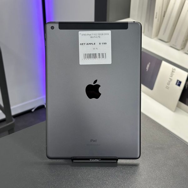 iPad 7Gen 10.2’’, 2019, 32GB, Wi-Fi+ LTE, (A2200), АКБ 89% "Space Gray" 2000000032313 фото