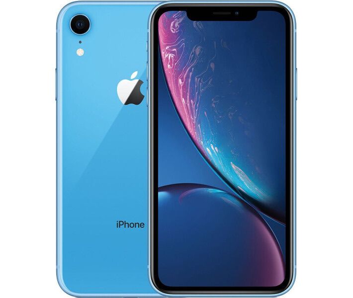 Apple iPhone XR, 64GB, 2018, Blue, АКБ 100% 2000000040516 фото