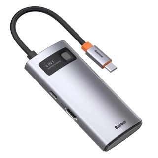 хаб-USB Baseus Metal Gleam Series 4 in 1  00004445 фото