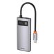 хаб-USB Baseus Metal Gleam Series 4 in 1  00004445 фото 1