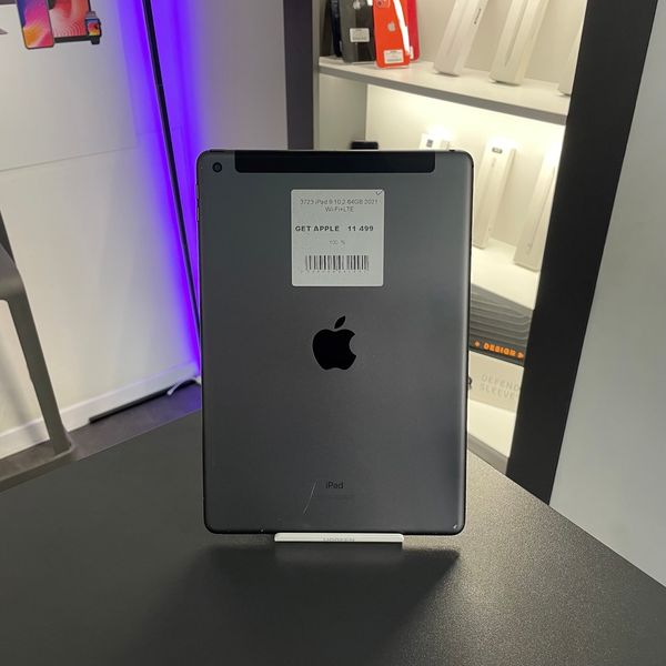 iPad 9Gen 10.2’’, 2021, 64GB, Wi-Fi+LTE, (A2603), АКБ 100% "Space Gray" 2000000031491 фото