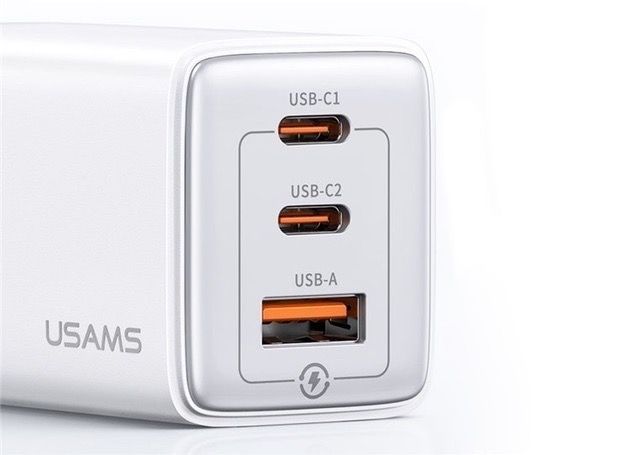 Блок живлення USAMS WHITE 65W 00006693 фото