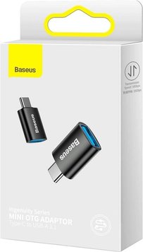 Baseus Ingenuity Series Mini OTG Adaptor Type-C to USB-A 3.1 00003874 фото