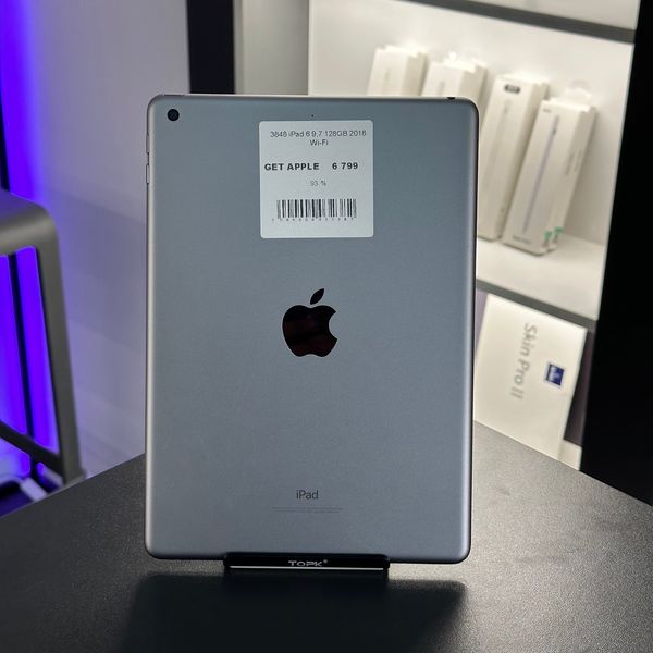 iPad 6Gen 9.7’’, 2018, 128GB, WI-FI, (А1893), АКБ 93% "Space Grey" 2000000032382 фото