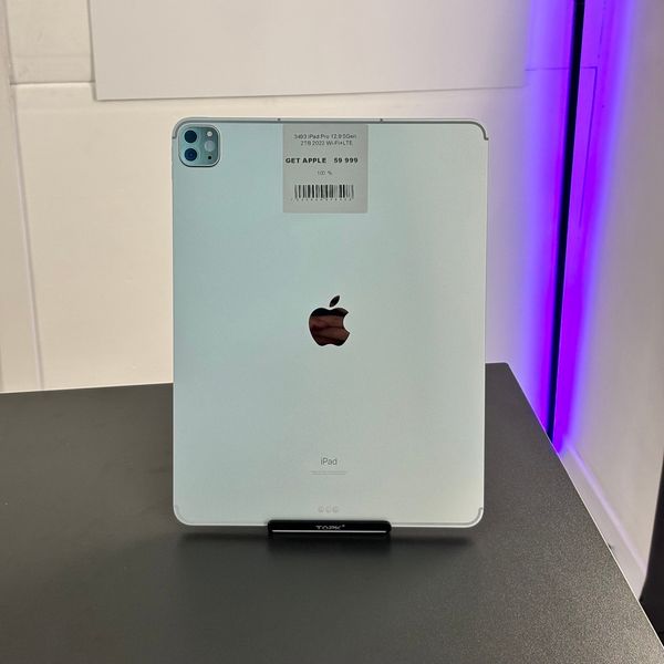 iPad Pro 5Gen 12.9’’, 2021, М1, 2ТВGB, Wi-Fi + LTE, (А2378), АКБ 96% "Silver" 2000000037530 фото