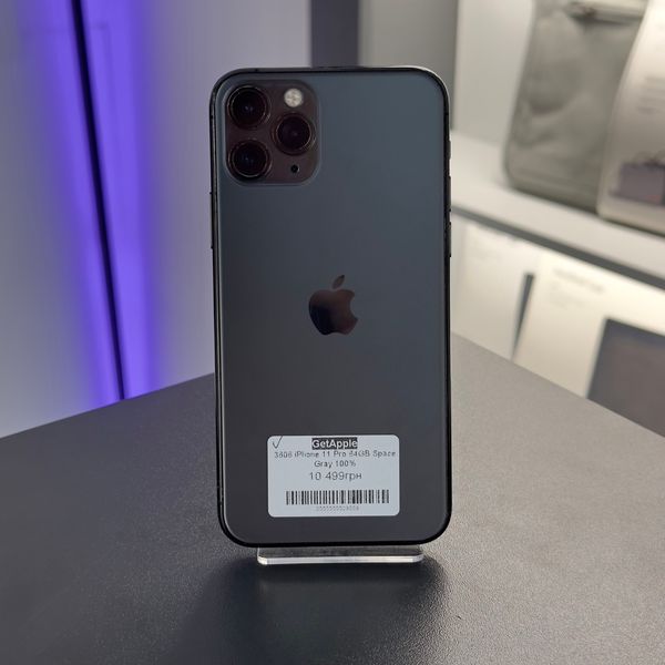 Смартфон Apple iPhone 11 Pro, 2019, 64GB, SPACE GRAY, АКБ 100% 2000000029559 фото