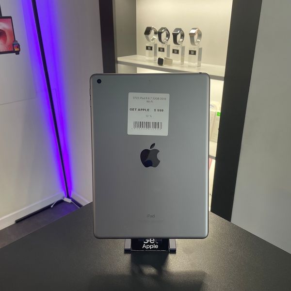 iPad 6Gen 9.7’’, 2018, 32GB, Wi-Fi, (А1893), АКБ 82% "Space Gray" I 2000000031453 фото