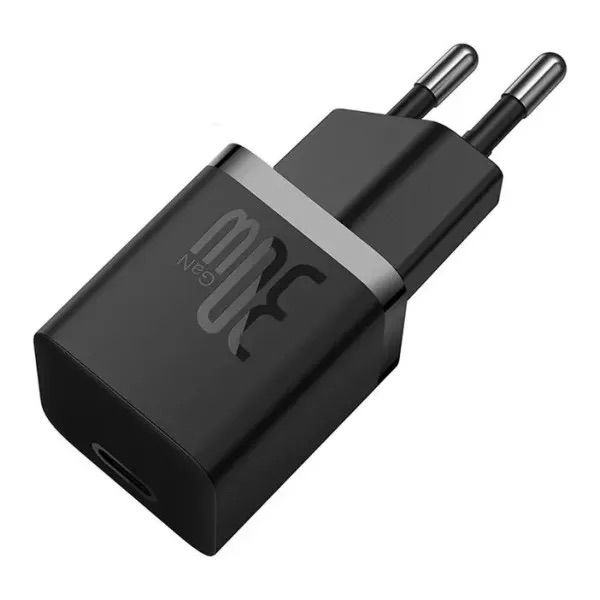 Мережевий зарядний пристрій Baseus GaN5 Fast Charger 1C PD3.0 30W Type-C 3A 00006366 фото