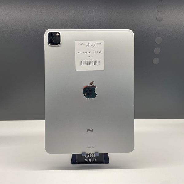 iPad Pro 3Gen 11’’ 2021, М1, 512GB WI-FI,(А2377) АКБ 100% " Silver" 2000000041469 фото