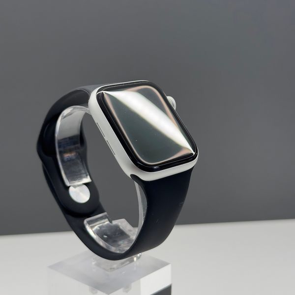 Apple Watch (5 Gen.),44mm’’, 2019,GPS" Silver Aluminum Case" with Black Band 2000000033846 фото