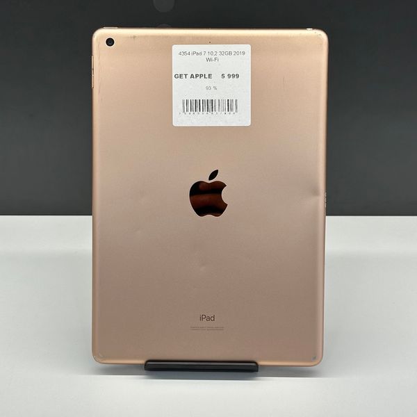 iPad 7Gen 10.2’’, 2019, 32GB, WI-FI, (A2197), АКБ 93% "Rose Gold" 2000000037806 фото