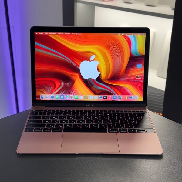 MacBook 12’’ 2017, intel core m3 8 / 256GB (A1534) АКБ 81.9% Rose Gold 2000000030883 фото