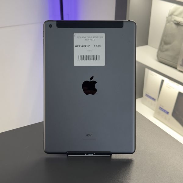 iPad 7Gen 10.2’’, 2019, 32GB, Wi-Fi+ LTE, (А2197), АКБ 94% "Space Gray" 2000000030890 фото