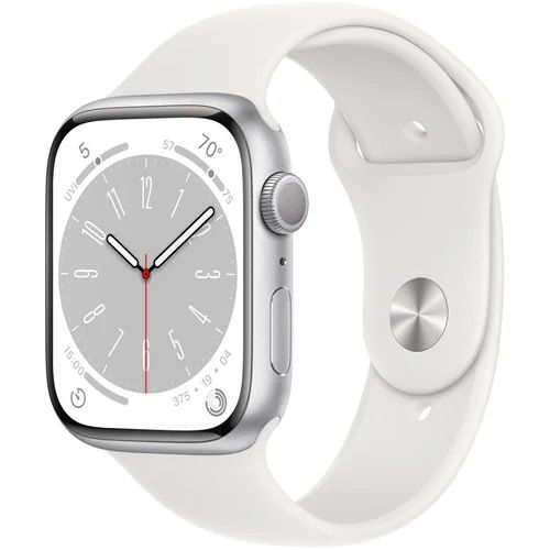 Apple Watch (8 Gen.), 2022, 41mm’’,GPS"Silver Aluminum Case" 2000000033631 фото