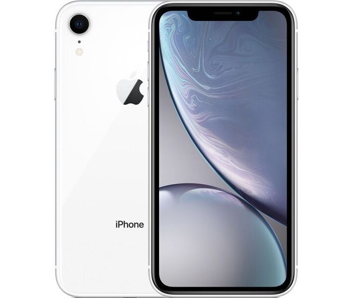 Apple iPhone XR, 64GB, 2018, White, АКБ 98% r-sim 2000000009087 фото