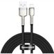 Кабель Baseus Cafule Metal Cable USB to Lightning 2.4A 2m (черный) 00000188 фото 2